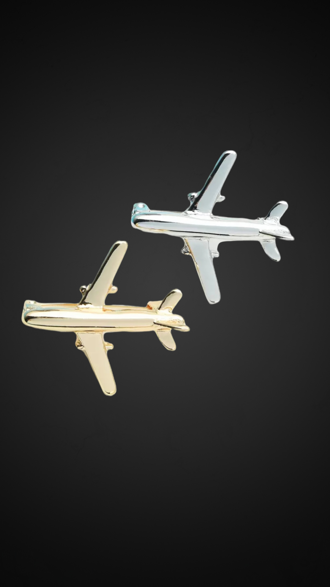 Airplane Brooch