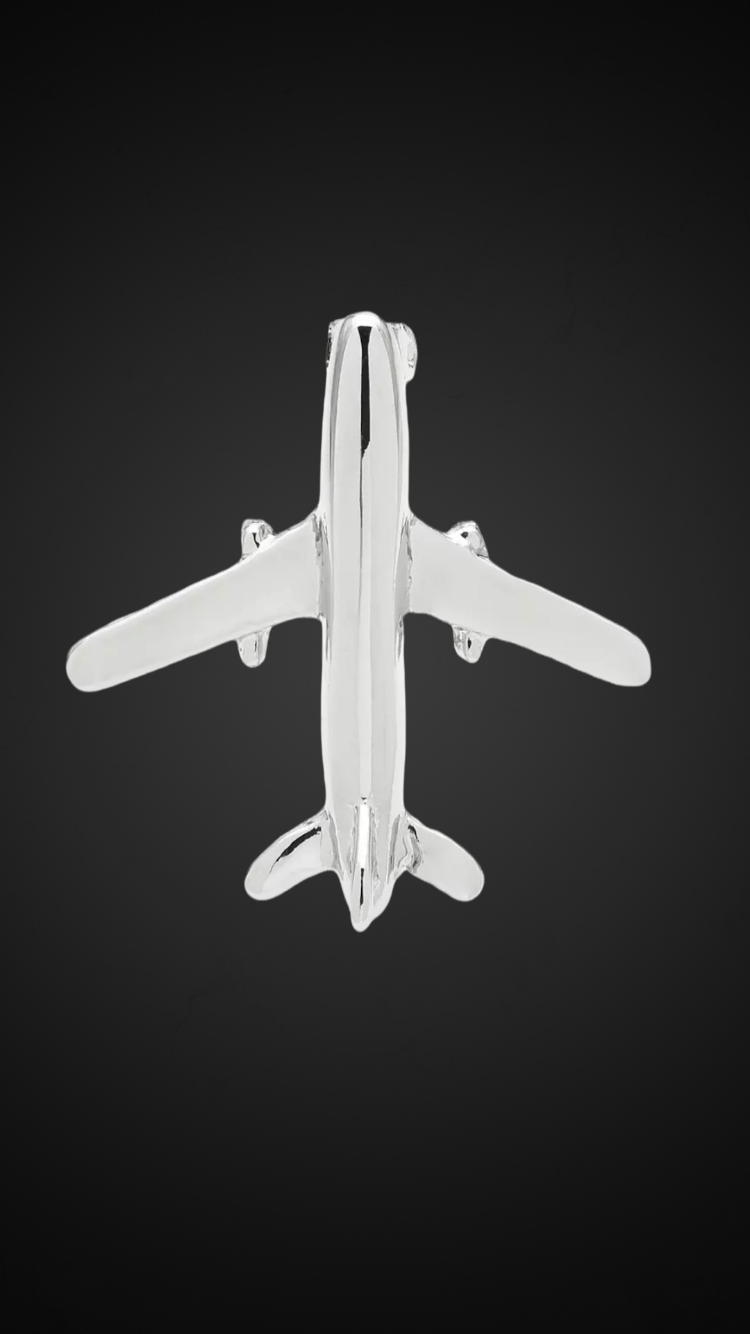 Airplane Brooch