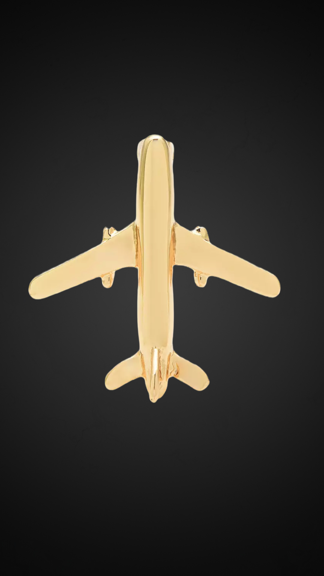 Airplane Brooch