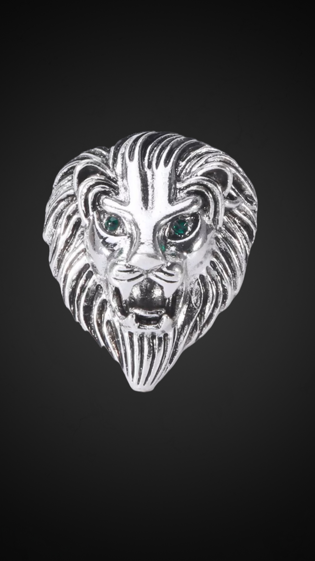 Regal Lion Brooch