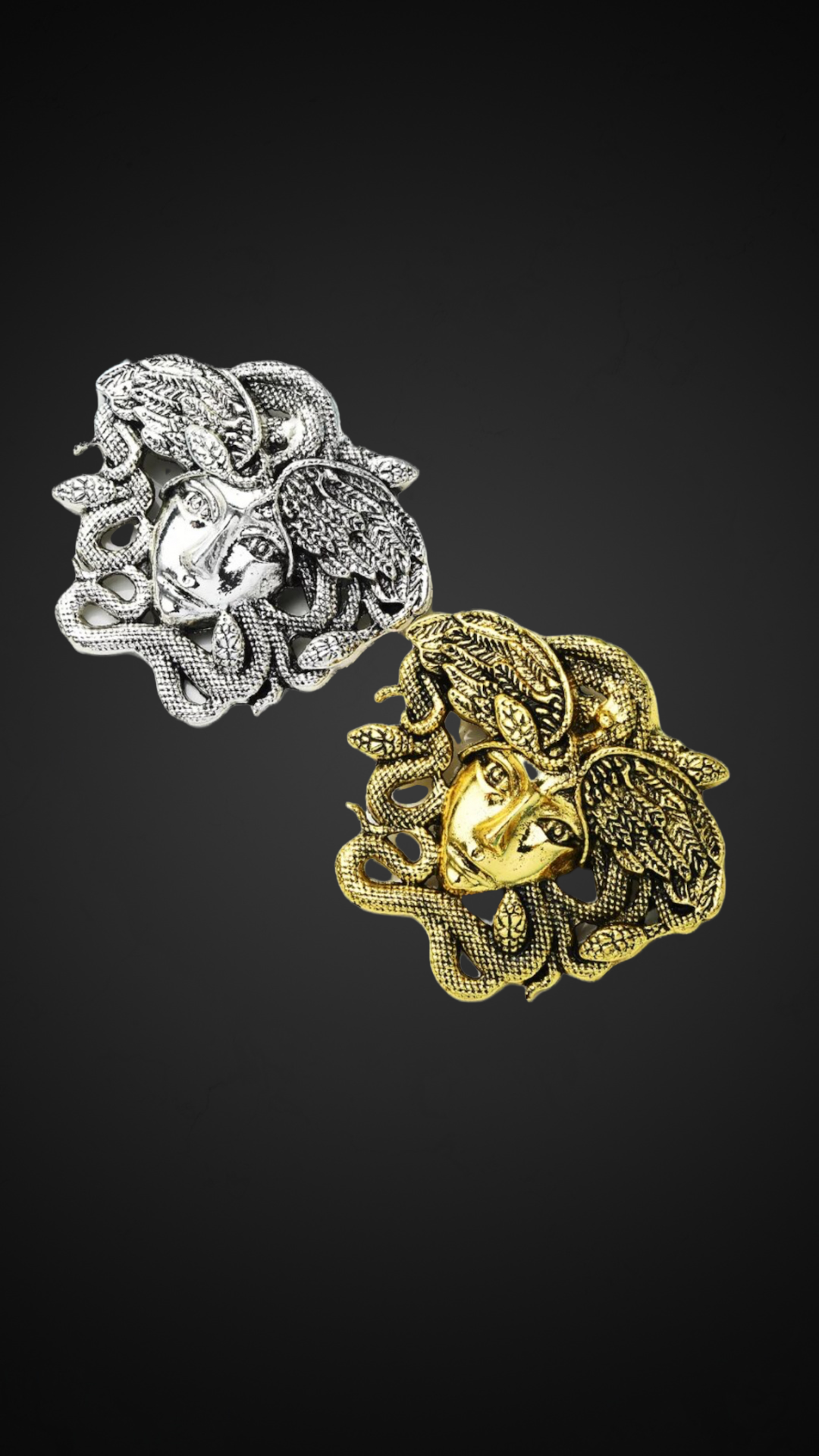 Medusa Brooch