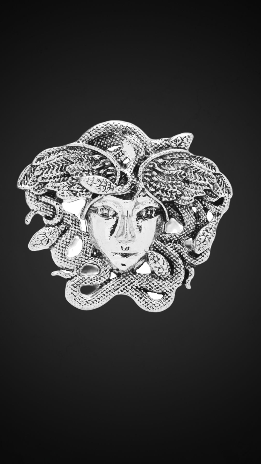 Medusa Brooch